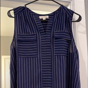Striped casual tank